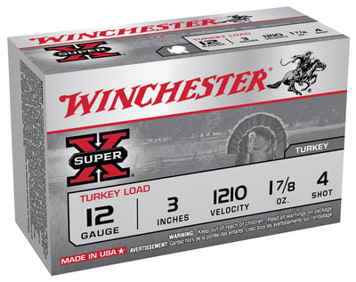 Winchester Super-X Turkey Copperplated Ammo