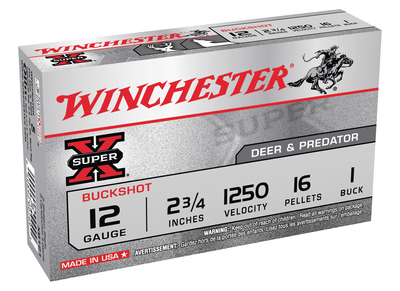 Winchester Super-X Buffered Buck Ammo