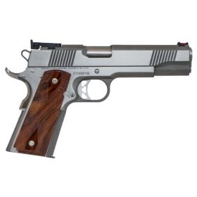 DW POINTMAN NINE, 9mm, 5" Barrel, 9+1 Round capacity, SAO, Stainless, Adj rear sight, Fiber optic front sight, Cocobolo grip panels, 2 Magazines