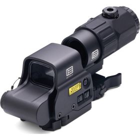 Eotech HHSV w/G45 Magnifier Black Anodized 5x Features Switch-to-Side Mounting System