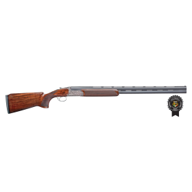 Rizzini USA Venus Ladies Sporter 12 Gauge 30" 2rd 2.75" Coin Anodized Silver Turkish Walnut Fixed Pistol Grip Stock Right Hand (Compact)
