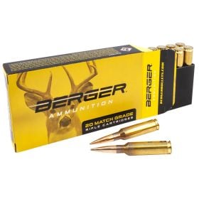 Berger Target Rifle 6.5 Creedmoor 156 Gr. Hybrid 20/Box