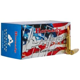 Hornady American Gunner 308 Win 155gr Hollow Point Boat Tail 50 Rounds Per Box 80967