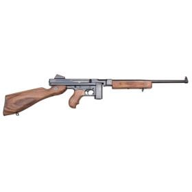 Thompson T110S 1927A-1 Deluxe 45 ACP Caliber with 16.50" Barrel, 10+1 Capacity (Stick), Blued Metal Finish
