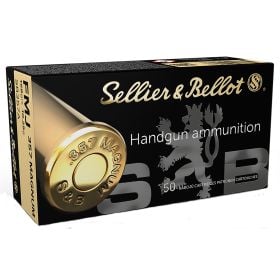 Sellier & Bellot  Handgun Target 357 Mag 158 gr Full Metal Jacket (FMJ) 50/Box