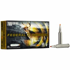 Federal Premium 7mm Rem Mag 140 gr Trophy Bonded Tip 20/Box