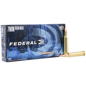 Federal Power-Shok 7mm Rem Mag 175 Gr. JSP 20/Box