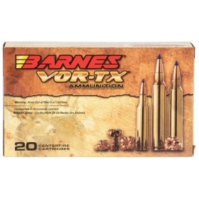 Barnes Bullets VOR-TX Rifle 7mm Rem Mag 140 gr, Tipped TSX Boat-Tail, 20/Box