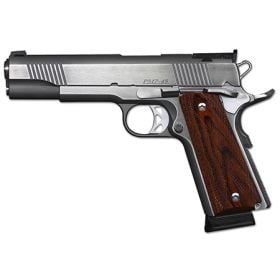 Dan Wesson PM-7 Pointman Seven .45ACP 5" 8+1 Brushed Stainless Steel Cocobolo Grips Adj Rear Sight CA Compliant 01900