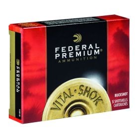 Federal Vital-Shok 20 Gauge 3" 1175 FPS FPS 18 Pellets 2 Buck