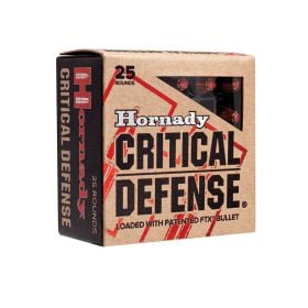 Hornady Critical Defense 9mm Luger 115 Gr Flex Tip Expanding