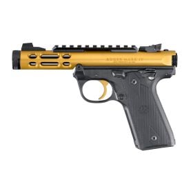 Ruger Mark IV 22/45 Lite Pistol 22LR Gold 4.4" ~