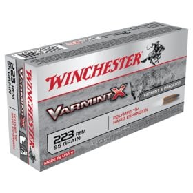 Winchester Varmint X .223 Rem 55 Gr Varmint X Polymer