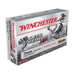 Winchester 7mm Rem. Mag. 140 Gr. 3100 FPS Deer Season XP 20 Per Box