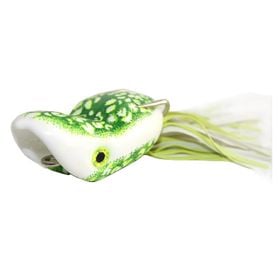 Southern Lure SCUM FROG POPPER Natural Green and Yellow