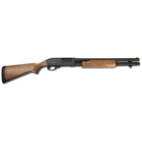 Remington 870 Hardwood Home Defense 12 Ga. 18 1/2" BBL 6 Rd. Wood/Matte Blue ~