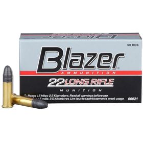 Blazer CCI High Velocity 22LR 40 Gr. 1235 fps Lead Round Nose  50/Box