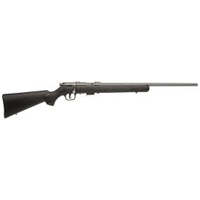 Savage 22 WMR 5+1, 21" Barrel, Stainless, Black Synthetic Stock, AccuTrigger