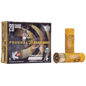 Federal Vital-Shok Trophy Copper Sabot Slug 20 Ga. 2 3/4"