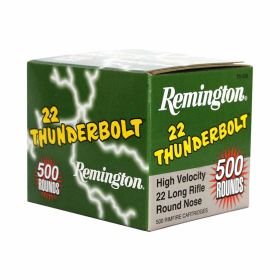 Remington Thunderbolt 22lr 40gr Round Nose 500rd