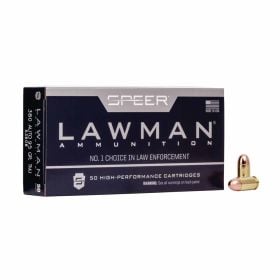 Speer 380 ACP Lawman 95gr FMJ 50rd - Box