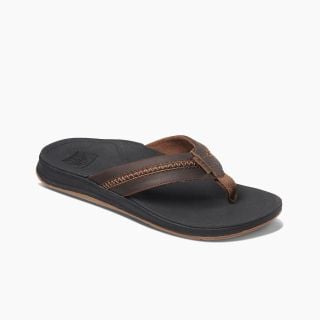 Reef Men's Leather Ortho-Coast Sandals