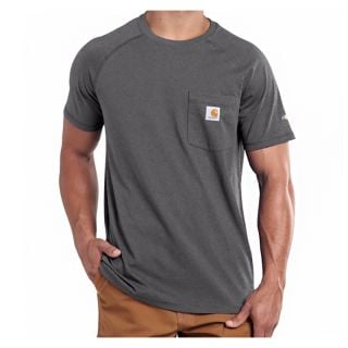 Carhartt Men's Force Cotton Delmont Short Sleeve T-Shirt