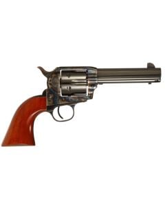 Taylors & Company 556104 1873 Cattleman Drifter 357 Mag Caliber with 4.75" Blued Finish Barrel, 6rd Capacity Blued Finish Cylinder, Color Case Hardened Finish Steel Frame & Walnut Grip