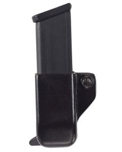 Galco Single Mag Carrier Kydex Black Finish, Belt Clip & 1.75" Belt Size compatible Glock 22 Ambidextrous 