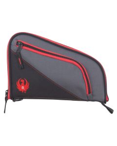 Ruger Tucson Handgun Case made of Knit with Black & Gray Finish & Red Trim