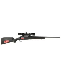 Savage Arms 110 Apex Hunter XP 204 Ruger Rifle 4+1 20", Matte Black Metal, Synthetic Stock, Vortex Crossfire II 3-9x40mm Scope 57301