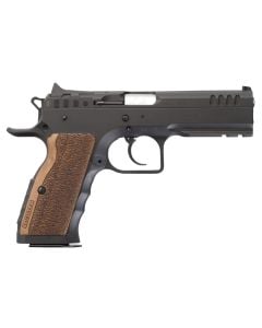 Tanfoglio Defiant Stock I 9mm Luger Pistol 4.50" Black TFSTOCKI9