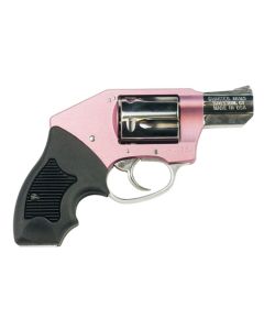Charter Arms 53852 Undercover Lite Chic Lady 38 Special 5rd 2" High Polished Stainless Steel Barrel & Cylinder Pink Aluminum Frame with Black Rubber Grip