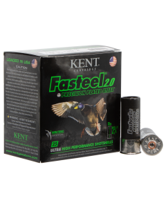 Kent Cartridge Fasteel 2.0 Waterfowl 12 Gauge 2.75" 1-1/16 oz 6 Shot 25 Bx/ 10 Cs