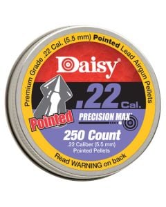 Daisy 997922512 PrecisionMax  .22 Pellet Lead Pointed Field Pellet 250 Per Tin