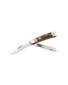 Boker Trapper Stag Pocket Knife