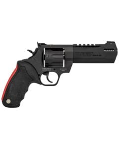 Taurus 2357051RH Raging Hunter  357 Mag 7rd 5.12" Matte Black Oxide Steel Black Rubber with Integrated Red Cushion Insert Grip