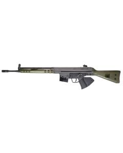 PTR GI 100 *CA Compliant 308 Win Rifle 18" 10+1 Black/Green Stock 405
