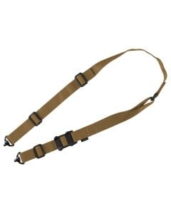 Magpul MS1 QDM Sling made of Nylon Webbing with Coyote Finish, Adjustable Two-Point Design & Swivel for Rifles
