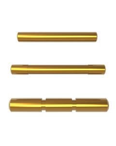 Cross Armory 3 Pin Set  Gold Steel for Glock Gen1-3