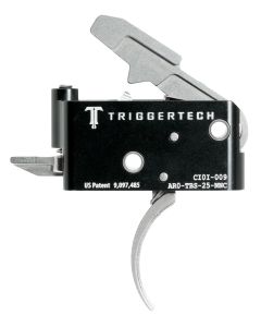 TriggerTech Adaptable Primary  Two-Stage Traditional Curved Trigger with 2.50-5 lbs Draw Weight for AR-15 Right