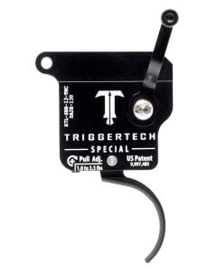 Trigger Tech Remington 700 Special Drop In Replacement Trigger No Bolt Release Curved Lever