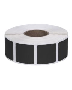 Action Target Pasters Square Black Adhesive Paper 7/8" 1000 Per Roll