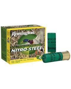Remington Nitro-Steel High Velocity 12 GA 2.75" 1-1/8 oz. 4 Shot 25/Box