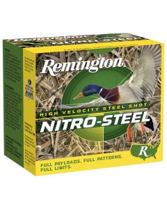 Remington Nitro Steel High Velocity 12 GA 3" 1-1/4 oz. 4 Shot 25/Box