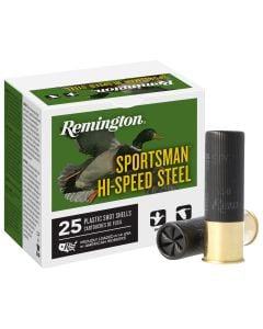Remington Sportsman Hi-Speed Steel 12 GA 2.75" 1-1/8 oz. 4 Shot 25/Box