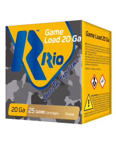 Rio Ammunition Game Load 20 GA 2.75" 1 oz. 8 Shot 25/Box