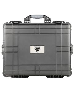 Reliant Mule Rolling Rifle Case with Black Finish & Wheels 24.25" x 19.37" x 8.62" Exterior Dimensions