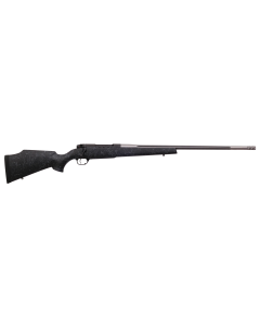 Weatherby Mark V Accumark 257 Wthby Mag 3+1 Rd 26" Graphite Black Cerakote Metal Gray Webbed Black Left Hand