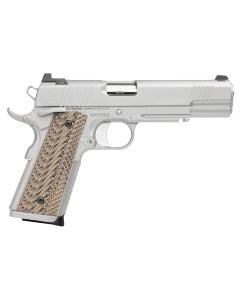 DAN WESSON SPECIALIST, 10mm, 5" Barrel, 8+1, Bead-blasted stainless steel, Single action, Tritium night sights, Picatinny rail, G10 grips, 2 Magazines